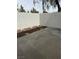 Private backyard with rock and minimal desert landscaping at 221 Oro Canyon St, Henderson, NV 89074
