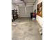 Functional garage space with ample room for parking and storage solutions, enhancing practicality at 221 Oro Canyon St, Henderson, NV 89074