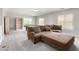 Bright loft space with a billiard table, comfortable seating, and natural light at 231 Pioneers Peak Ave, Henderson, NV 89002