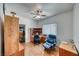 Office space with desk, cabinets, comfortable chair and natural light at 2330 Deadwood St, Pahrump, NV 89048