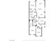 Detailed floorplan of the property showcasing layout and room dimensions at 26 Via Vasari # 204, Henderson, NV 89011
