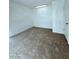 Bedroom with carpet, white walls, and large closet at 3058 Conquista Ct, Las Vegas, NV 89121