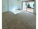 Bedroom with carpet, a patio door, and white walls at 3058 Conquista Ct, Las Vegas, NV 89121