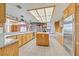 Large kitchen with ample cabinetry, stainless steel appliances, and center island at 3111 Coachlight Cir, Las Vegas, NV 89117