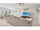 Cozy living room with comfortable seating, ample natural light, and stylish decor at 3281 Pergusa Dr, Henderson, NV 89044