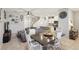 Open-concept living space with dining area, living room, and kitchen at 3281 Pergusa Dr, Henderson, NV 89044
