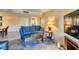Cozy living room with tile flooring and modern furniture at 730 S Royal Crest Cir # 426, Las Vegas, NV 89169