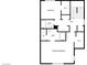 This is the second floorplan with primary bedroom, bath and walk in closets at 10537 Headwind Ave, Las Vegas, NV 89129