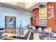 Designer lobby with stylish seating, decor and lighting at 150 N Las Vegas Blvd # 804, Las Vegas, NV 89101