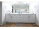 Spacious bathroom with double sink vanity, offering a luxurious and functional space for your daily routine at 1608 Rock Ridge Pl, North Las Vegas, NV 89084