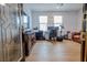 Spacious home office with natural light, wood floors, and comfortable work space at 1608 Rock Ridge Pl, North Las Vegas, NV 89084