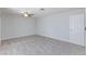A large bedroom featuring a ceiling fan and a large closet at 1700 Ivanhoe Way, Las Vegas, NV 89102