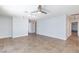 An expansive and airy living room provides a versatile space for relaxation and entertainment opportunities at 1700 Ivanhoe Way, Las Vegas, NV 89102