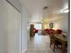 Open floor plan view of living room and dining area at 2072 Mesquite Ln # 102, Laughlin, NV 89029