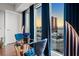 Breakfast nook with a view of the city at 2700 Las Vegas Blvd # 1401, Las Vegas, NV 89109