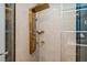 Modern shower features sleek fixtures and a glass enclosure at 2700 Las Vegas Blvd # 1401, Las Vegas, NV 89109