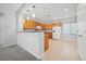 Bright eat-in kitchen featuring updated countertops, a breakfast bar, and stainless-steel appliances at 2839 Strathallan Ave, Henderson, NV 89044