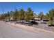 A view of the well-maintained lawn and secure perimeter fence of this lovely property at 2900 Thurman Ave, Las Vegas, NV 89120