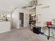 Unique bonus room featuring custom cat climbing structures, blending functionality with pet-friendly design at 3023 Sunrise Bay Ave, North Las Vegas, NV 89031