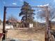 Large backyard featuring mature trees, some fencing, and view of nearby building under a bright, sunny sky at 3127 Aloha Ave, Las Vegas, NV 89121