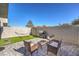 Inviting backyard featuring a seating area, grill, and hammock at 4278 Lemay St # 2, Las Vegas, NV 89115
