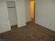 Clean bedroom offering carpet floors, white walls, closet, and a bright, open feel at 5481 Railroad River Ave, Las Vegas, NV 89139