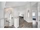 Upstairs hallway showcasing architecture and views into other rooms at 8132 Bay Harbor Dr, Las Vegas, NV 89128