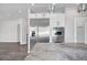 Beautiful kitchen with stainless steel appliances, a center island, and access to a pantry at 8132 Bay Harbor Dr, Las Vegas, NV 89128
