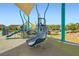 Colorful community playground with slides and climbing structures for  at 4454 Lantern Point Ave, North Las Vegas, NV 89084