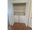 Closet with washer and dryer at 2232 Aspen Mirror Way # 204, Laughlin, NV 89029