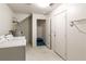 Utility room includes a washer, dryer, and water heater at 3426 Dry Gulch Dr, Laughlin, NV 89029
