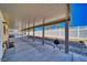 Large covered patio with concrete flooring provides an ideal outdoor living space at 3854 E Chaffe Ave, Pahrump, NV 89061
