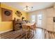 Cozy dining area with seating for four and access to an outdoor patio at 3949 S Torrey Pines Dr, Las Vegas, NV 89103