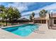 Community pool with a well-maintained pool and plenty of space to lounge at 3949 S Torrey Pines Dr, Las Vegas, NV 89103
