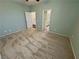 Bedroom with carpet, neutral wall color, ceiling fan, and window at 4680 Suntree Ct, Pahrump, NV 89061