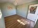 Interior view of the space featuring wood floors, and ample natural light at 4680 Suntree Ct, Pahrump, NV 89061