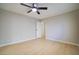 Bedroom featuring hardwood floors and light-colored walls at 6649 W Tropicana Ave # 101, Las Vegas, NV 89103