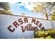 Signage for Casa Mesa Villas at 6649 W Tropicana Ave # 101, Las Vegas, NV 89103