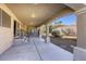Wide covered back patio perfect for entertaining and relaxation at 7641 Jacaranda Bay St, Las Vegas, NV 89139