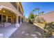 Spacious backyard with covered patio, great for outdoor living at 7641 Jacaranda Bay St, Las Vegas, NV 89139