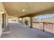 Large covered patio offers plenty of room for outdoor entertaining and lounging at 7641 Jacaranda Bay St, Las Vegas, NV 89139