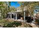 Beautiful backyard with large covered patio, secondary gazebo, serving area, and barbecue at 8125 Boxberry Ave, Las Vegas, NV 89131