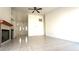 Spacious living room with a fireplace and a bright, open layout at 8216 Gillette St, Las Vegas, NV 89117