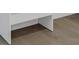 A close up of a shelf showing clean shelving and flooring at 8717 Kingship Ct, Las Vegas, NV 89129