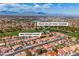 Aerial view of the community, noting the home's location near the Palm Valley Golf Course at 8812 Stoney Point Dr, Las Vegas, NV 89134