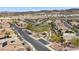 Scenic aerial view of a residential neighborhood with a park and mountain backdrop at 922 Harbor Ave, Henderson, NV 89002