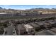 Aerial view of a residential area with mountain views and easy highway access at 922 Harbor Ave, Henderson, NV 89002
