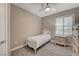 Cozy bedroom with a comfortable bed, natural light, and soothing decor, creating a peaceful retreat at 10001 Peace Way # 1321, Las Vegas, NV 89147
