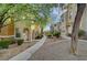 Beautifully landscaped community with mature trees and manicured grounds at 10001 Peace Way # 1321, Las Vegas, NV 89147