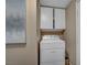 Convenient laundry area equipped with a modern washer and dryer for easy chores at 10001 Peace Way # 1321, Las Vegas, NV 89147
